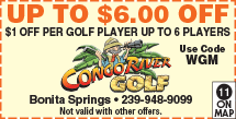 Special Coupon Offer for Congo River Golf